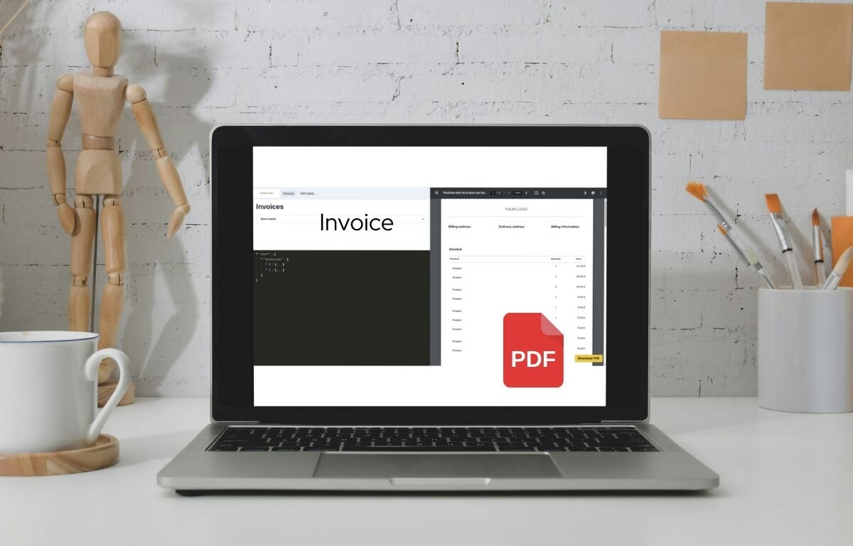 Invoice PDF configurator in Magento store